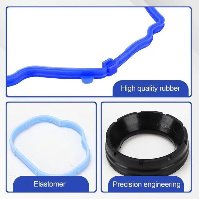 Alt view image 7 of 7 - VS50805R 3.6L Valve Cover Gasket Seal & Intake Manifold Gasket for 2011-2022 Chrysler 200 300 Town&Country, Durango Grand Caravan Journey, Jeep Cherokee, Wrangler, Ram 1500 5184562AC 828604 5184596AE