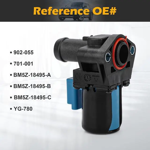 Alt view image 6 of 7 - BM5Z-18495-C Heater Control Valve - Water Control Valve for Ford 2013-2014 Fusion /2013-2016 Escape /2014-2018 Fiesta /2014-2016 Transit Connect Replaces# 902-055 701-001 YG-780