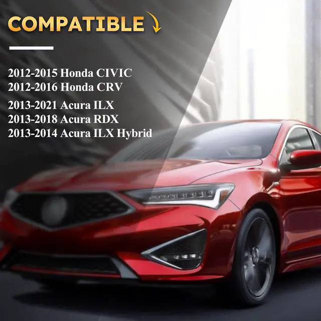 Alt view image 2 of 6 - 38920-TR0-A02 Battery Current Sensor/Battery Voltage Temperature Sensor for 2012-2015 Honda Civic, 2012-2016 Honda Crv/2013-2021 Acura ILX, 2013-2018 Acura RDX 38920-TR0-A01 (with Pigtail Connector)