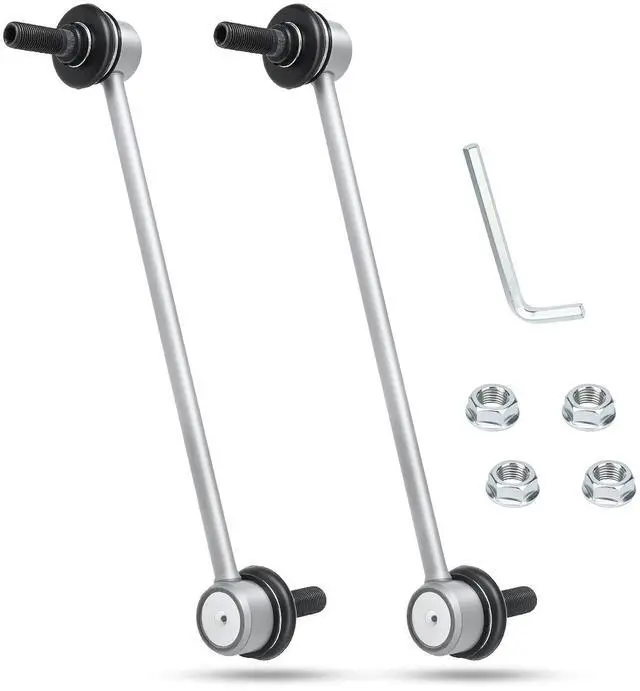 Main image of Zinc-Nickel Alloy Front Stabilizer Sway Bar Links for 2005 2006 2007 2008 2009 2010 2011 2012 2013 2014 FORD Mustang 4R3Z5K483AA K80899