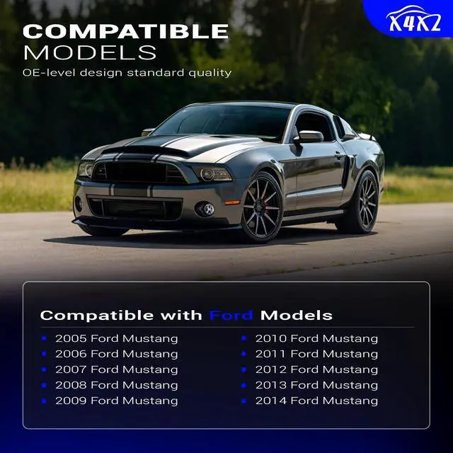 Alt view image 2 of 7 - Zinc-Nickel Alloy Front Stabilizer Sway Bar Links for 2005 2006 2007 2008 2009 2010 2011 2012 2013 2014 FORD Mustang 4R3Z5K483AA K80899
