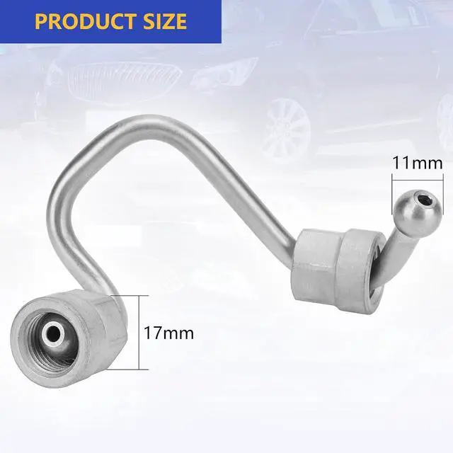Alt view image 7 of 7 - 12608374 Intermediate Fuel Feed Pipe - High Pressure Fuel Line (Pump To Rail) for 2010-2017 Chevy Equinox Impala Malibu Orlando Captiva Sport/Buick Lacrosse Regal Verano/GMC Terrain