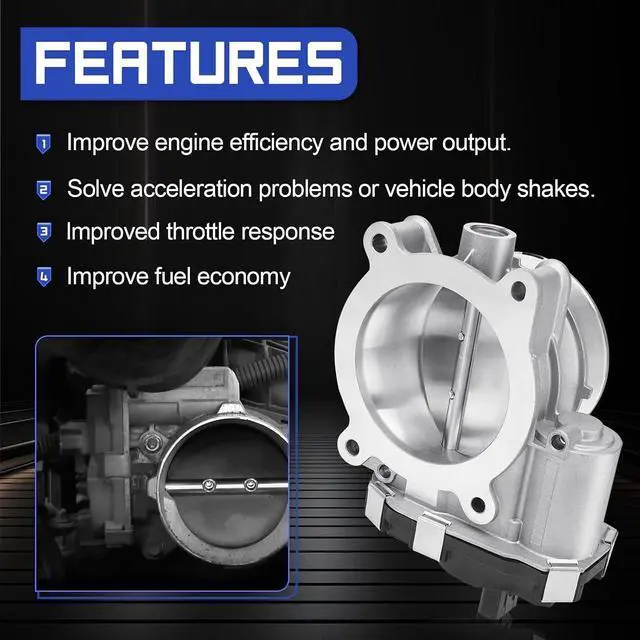 Alt view image 4 of 7 - S20223 Electronic Throttle Body For 14-20 Chevy Silverado 1500 Suburban Tahoe/GMC Sierra 1500 Yukon Yukon XL V8 5.3L Replaces# ETB0066 12617792 67-3042