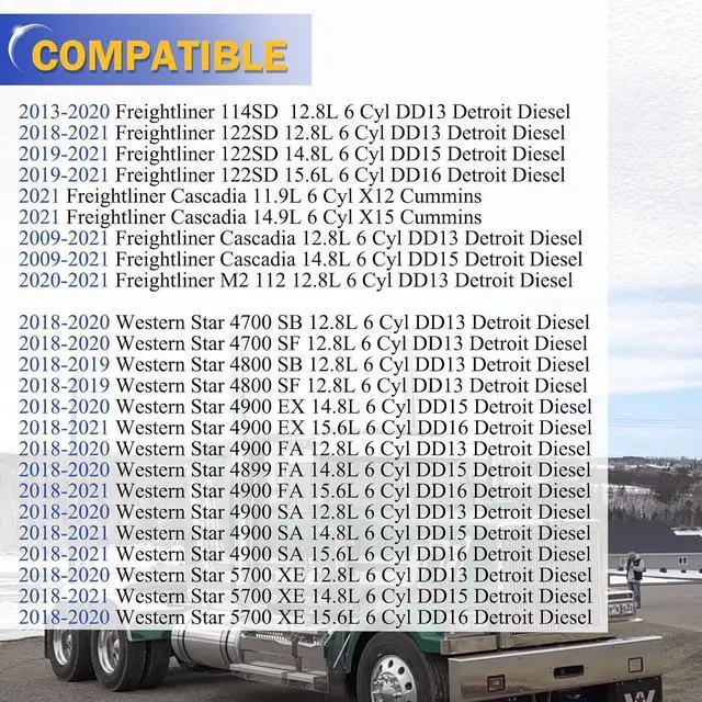 Alt view image 2 of 7 - FS20083 Fuel Filter Water Separator For Freightliner Cascadia Cummins ISX DD13 DD15 DD16 Detroit Diesel Engines Replaces # A0000905051 A48507 PF46145