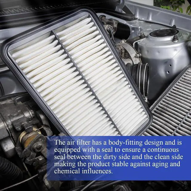 Alt view image 5 of 7 - CA12061 Engine Air Filter for Honda 2016-2022 Pilot 2018-2020 Odyssey 2019-2023 Passport 2017-2022 Ridgeline 2016-2020 Acura MDX 2021-2023 Acura TLX 17220-5J6-A10 XA10486 PA99178