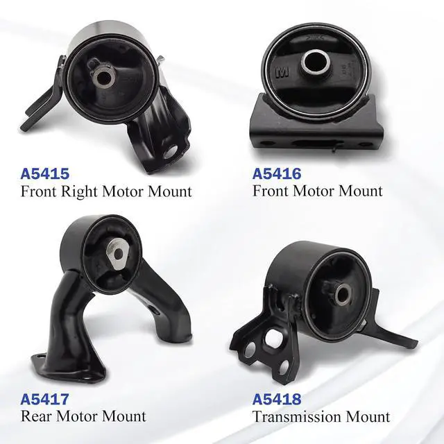 Alt view image 3 of 7 - Engine Mount Engine Motor & Transmission Mount for 2007-2016 Dodge Caliber Jeep Compass Patriot 2.0L 2.4L A5415 A5416 A5417 A5418