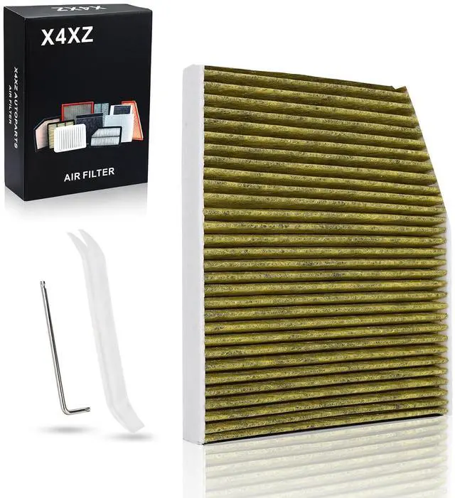 Main image of Premium Cabin Air Filter with Activated Carbon for 2015-2019 Ford Transit 150/250/350 Transit 350 HD Transit 250 Diesel/350 Diesel/350 HD Diesel BK21-18D543-AA