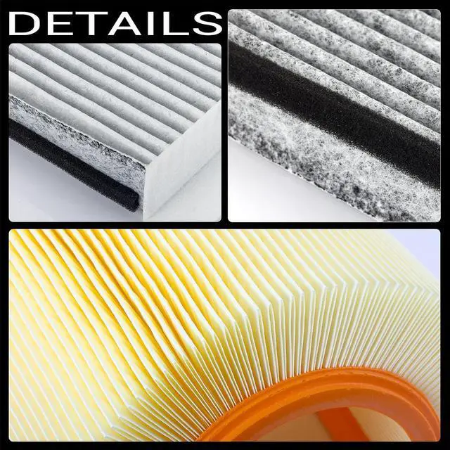 Alt view image 7 of 7 - CA10330 CF10436 Engine & Cabin Air Filter Set for 2010-2022 Mercedes-Benz Sprinter 2500/3500, 2007-2020 Freightliner Sprinter 2500/3500, 2007-2009 Dodge Sprinter 2500/3500 9068300318 A0000903751