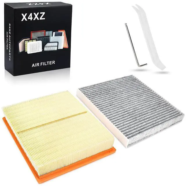 Main image of CF11183 Cabin & CA10755 Engine Air Filter Kit for 2011-2021 Jeep Grand Cherokee, 2011-2026 Dodge Durango 3.6L/5.7L/6.4L Replace# CP183 17801-0P051 17801-31130 68079487AB