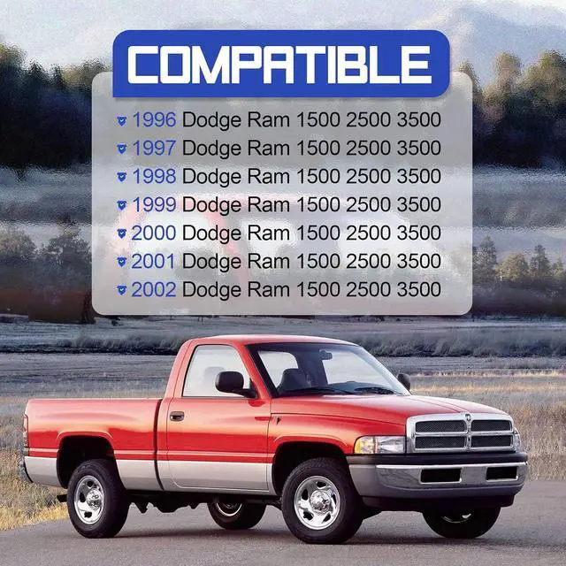 Alt view image 2 of 7 - 55275464AC Lower Door Hinge for Front Door Left Driver or Right Passenger Side Compatible with 1996-2002 Dodge Ram 1500 2500 3500 Replace# 55275464AB