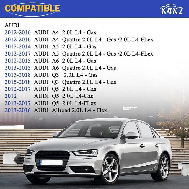 Alt view image 2 of 7 - PCV Valve Engine Crankcase Vent Valve Oil Separator with Gasket & O-ring seal for 2012-2018 Audi A4 A5 A6 Q5 Quattro Allroad 2.0T Only 06H103495AE 06H103495J 06H103495AK