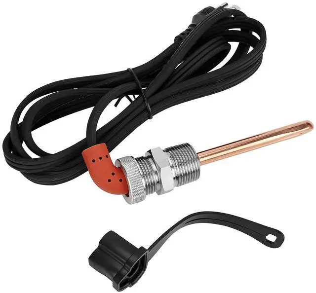 Main image of F7TZ-6A051-AA Engine Block Heater and Cable Cord For 1995-2003 Ford F-250 F-350 7.3L 120V 1000W Replace# F7TZ6A051AA