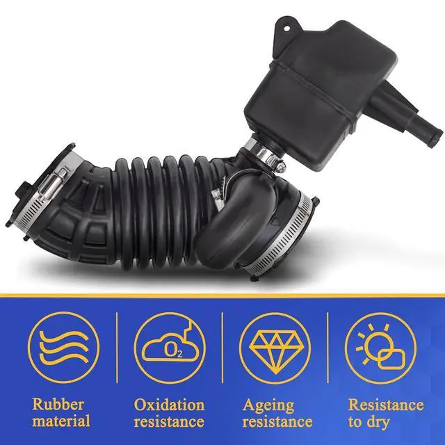 Alt view image 5 of 6 - 16576-ET00A Air Cleaner Intake Hose Tube Intake Boot for 2007-2012 Nissan Sentra 2.0L 696-003 16576-ET000