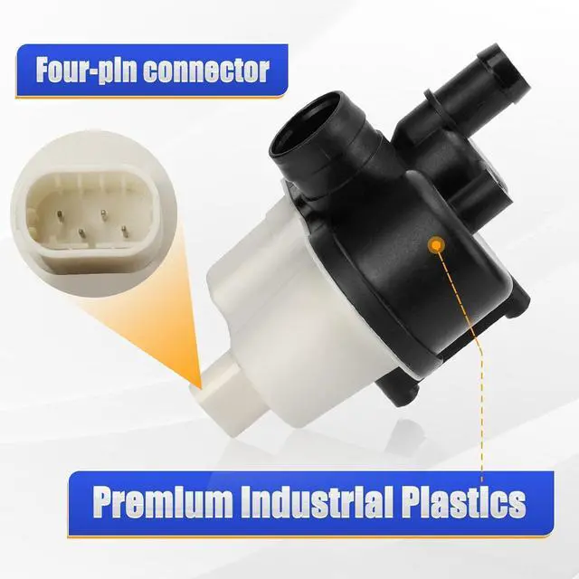 Alt view image 5 of 7 - 0261222018 Evaporative Emissions System Leak Detection Pump for BMW 128i 135i 325i 328i 330i 335i 525i 530i 535i 540i 545i 550i 645Ci 745i 750i M3 M5 X3 X5 X6 Z3 Z4 & More 16137193479 310-601
