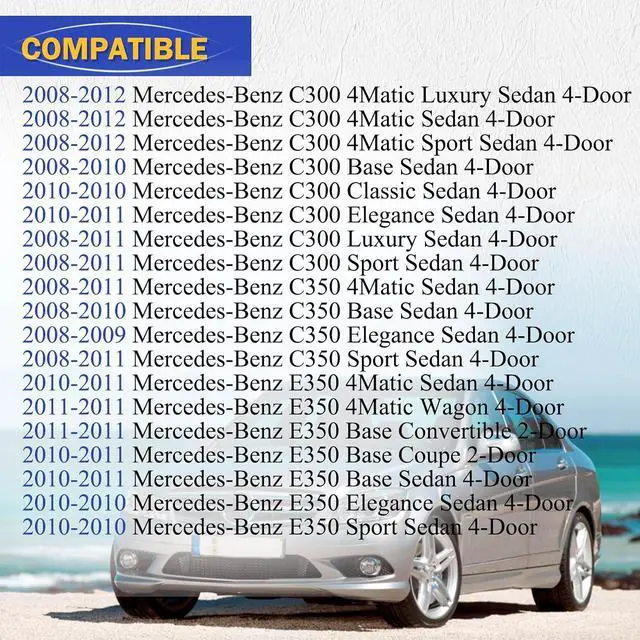 Alt view image 2 of 7 - 2720903582 & 2720903682 Air Intake Inlet Duct Hose Left & Right For Mercedes-Benz C300 C350 E350 W204 W212 Replaces#4008700 4008701 A2720903582 A2720901382
