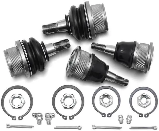 Main image of Zinc-Nickel Alloy Front Upper & Lower Ball Joints for 1999-2008 Chevrolet Silverado 1500 GMC Tahoe Sierra Suburban Yukon Avalanche XL Cadillac Classic Escalade Express 2500 ESV EXT Savana K6540 K6541