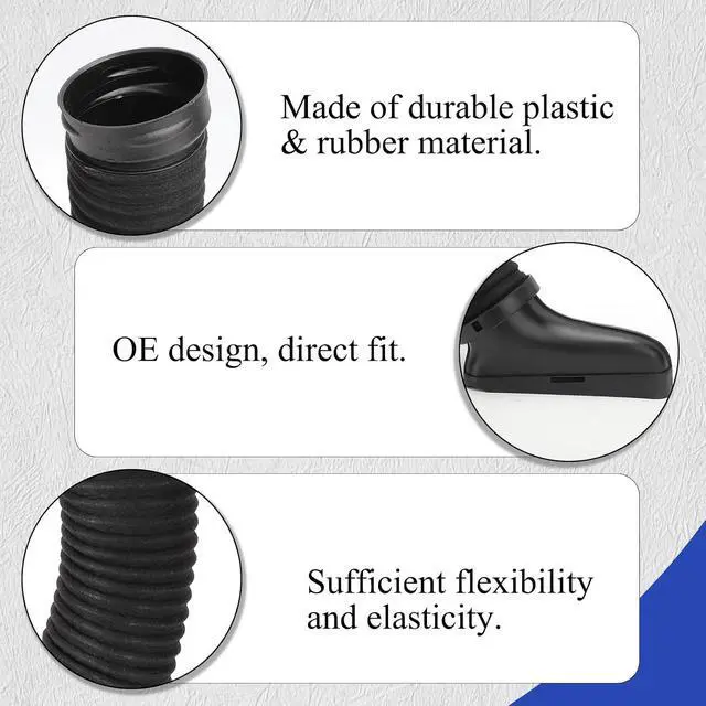 Alt view image 3 of 6 - 2720902882 2720902982 Air Intake Inlet Duct Hose Left & Right For 2010-2012 Mercedes-Benz GLK350 Base 4Matic 3.5L Replaces# A2720902882, A2720902982