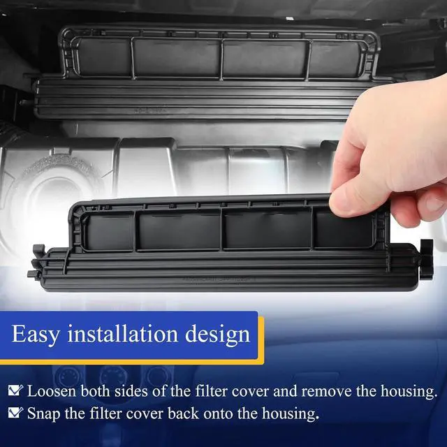Alt view image 5 of 6 - OEM Quality Cabin Air Filter Access Cover for 11-17 Hyundai Elantra 14-18 Kia Forte Forte5 Forte Koup 97129-3X000
