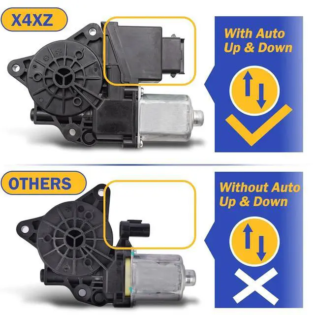 Alt view image 2 of 6 - OEM Quality Power Window Motor for 2016-2020 Hyundai Tucson Front Left LH Driver Side with Auto Up & Down 82450D3010 82450D3011 82450-F8010