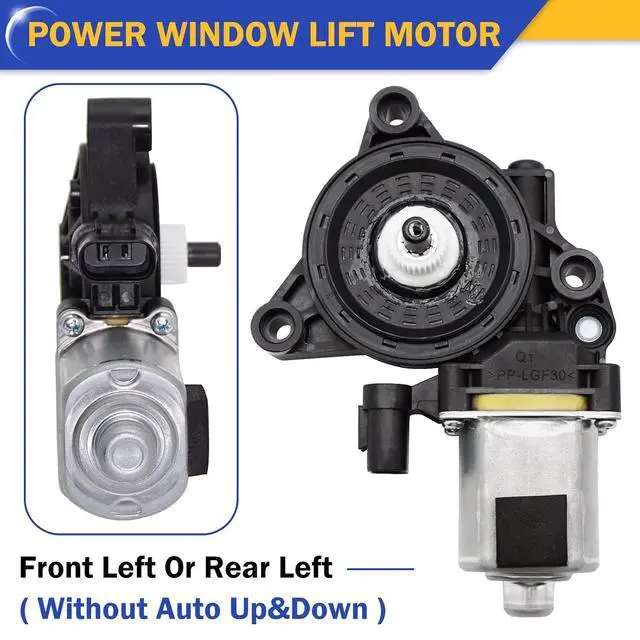 Alt view image 3 of 6 - OEM Quality Power Window Motor for 2016-2021 Hyundai Tucson Front Left Or Rear Left Driver Side Door without Auto Up&Down 82450D3000