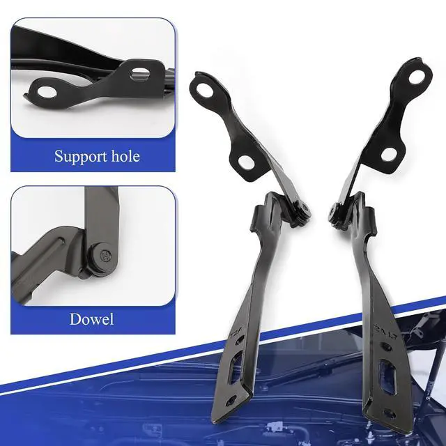 Alt view image 7 of 7 - Hood Hinge for 2013-2015 Honda Accord Front Left/Right Driver & Passenger Side HO1236133 HO1236134