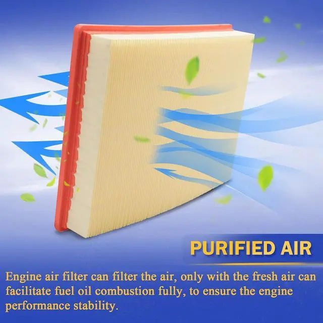 Alt view image 4 of 6 - CA9401 Engine Air Filter for Dodge Ram 1500 2500 3500 Classic 4500 5500 PA5462 A2943C 53032404AA