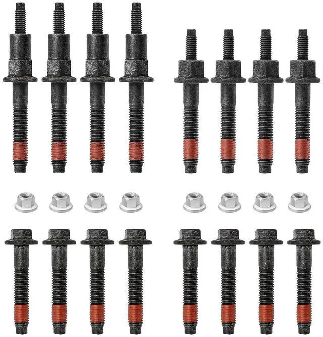 Main image of 6505257AA Exhaust Manifold Stud Bolt & Nut Kits for 99-09 Jeep Grand Cherokee, 06-09 Commander/07-09 Aspen /00-08 Dodge Ram Durango Dakota/ 06-07 Mitsubishi Raider 4.7L V8 Replaces# 6504331