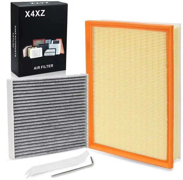 Main image of CA10835 CF10285 Engine & Cabin Air Filter Kit Compatible with 2010-2026 Toyota 4Runner 4.0L, 2010-2023 Lexus GX460 4.6L Replace# 17801-38050 87139-30040 87139-YZZ08 17801-38051 SA10835 87139-07010