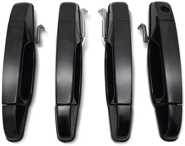 Main image of Upgrade Exterior Door Handle Black for 2007-2014 Chevy Silverado Tahoe Avalanche/Cadillac Escalade/GMC Sierra Yukon Replaces 20828237, 20954796