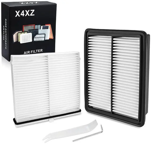 Main image of PAJ8-13-3A0A BDGF-61-J6X Engine & Cabin Air Filter Kit Compatible with 2020-2025 Mazda CX-30 CX30 2.0L/2.5L Gas, 2020-2025 Mazda 3/3 Sport 2.0L/2.5L Gas Replace PAH9-13-3A0A CAF15049P