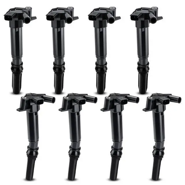Alt view image 7 of 7 - UF631+UF639 Ignition Coil Compatible with 2017 Ford E350, 2010-2014 Ford F150 F-150, 2011-2017 Ford F250 F-250 F350 F-350 Super Duty, 2011-2014 Ford Lobo V8 6.2L Replace# C1800 5C1858