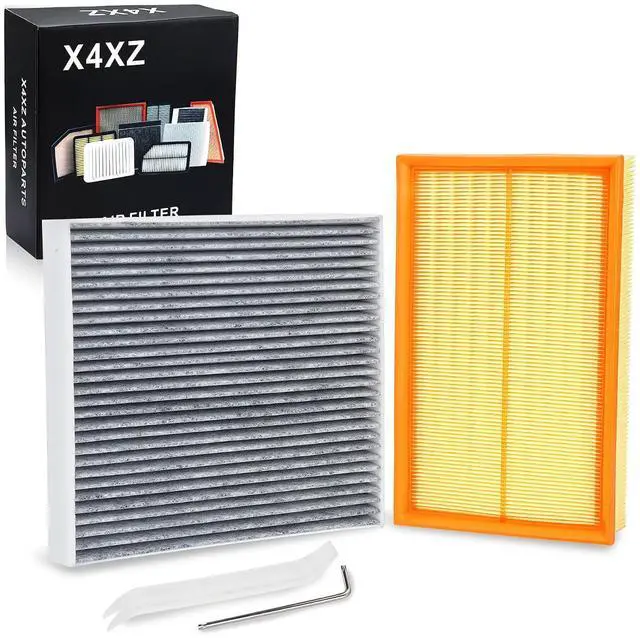 Main image of 5Q0129620B 5Q0819644 Engine & Cabin Air Filter for 2015-2026 Volkswagen Jetta Tiguan Arteon GTI 2.0L, 2015-2024 Golf 1.8L 2.0L, 2015-2025 Audi A3 Q3 S3 TTS Quattro Replace# 5Q0-819-644 F11643