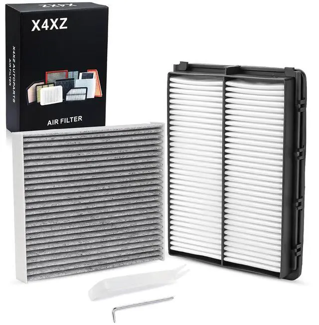 Main image of CA11943 CF12936 Engine & Cabin Air Filter Set Compatible with 2020-2025 Hyundai Palisade 3.8L Gas Replace# WP10080 97133S8000 28113A9100 PSA90143 S8C79AC000 CF12936 WA10271 PA99071 WA10271 A39155