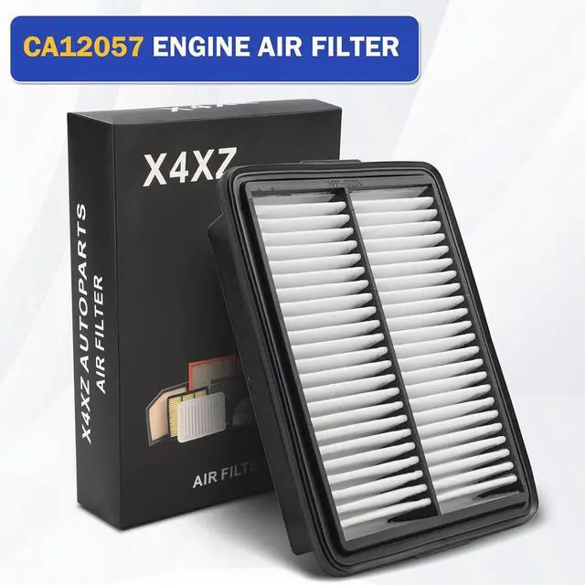 Alt view image 7 of 7 - CA12057 Engine Air Filter For Hyundai 17-20 Elantra, 18-20 Elantra GT, 18-22 Kona, 19-21 Veloster/KIA 19-23 Forte, 20-22 Forte5, 20-22 Soul Replaces# 28113-F2000 PA99194 WA10420