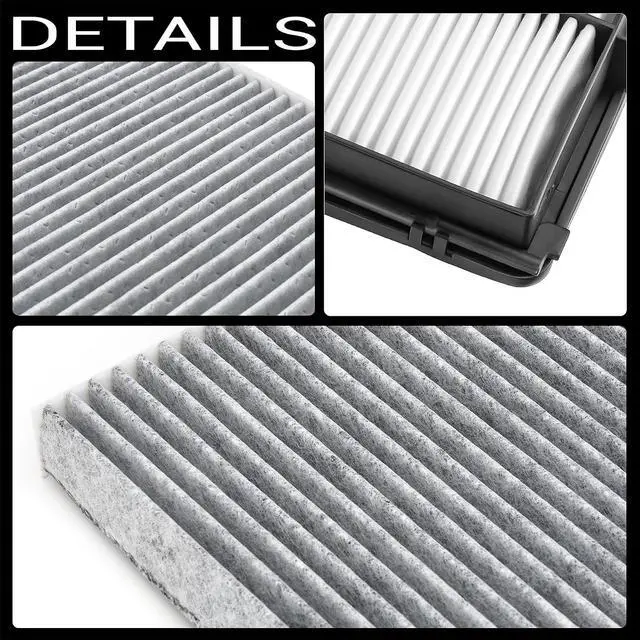 Alt view image 7 of 7 - CA11943 CF12936 Engine & Cabin Air Filter Set Compatible with 2020-2025 Hyundai Palisade 3.8L Gas Replace# WP10080 97133S8000 28113A9100 PSA90143 S8C79AC000 CF12936 WA10271 PA99071 WA10271 A39155