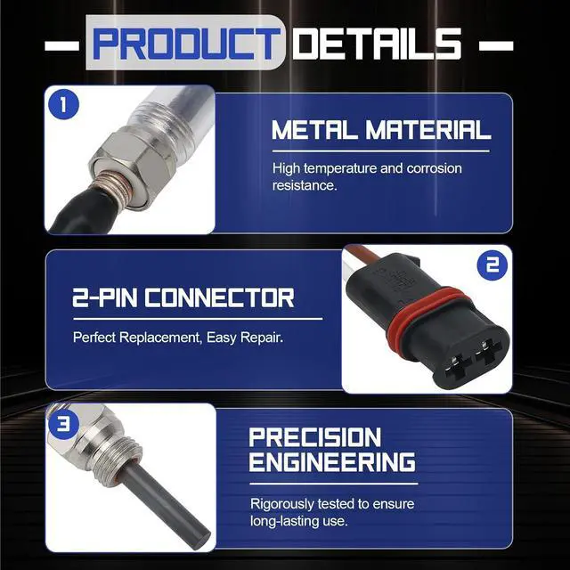 Alt view image 5 of 7 - 252069011300 12V Diesel Parking Heater Glow Plug Repair Kit for Eberspacher Espar Airtronic 2KW Replace# 252069100102 252069060001 252069010003