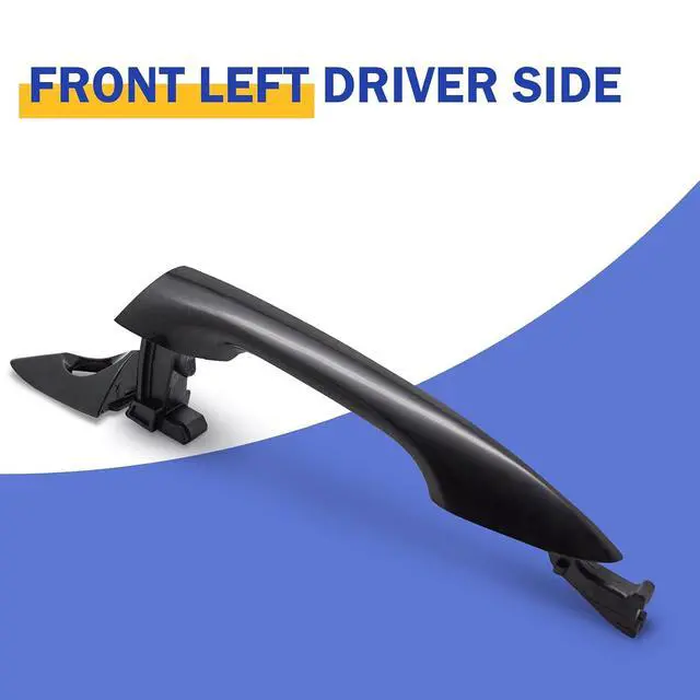 Alt view image 4 of 7 - Front Left Exterior Door Handle Driver Side for Hyundai Elantra Value Edition/Coupe GL/Coupe 2011-2016 826513X000 826523X000