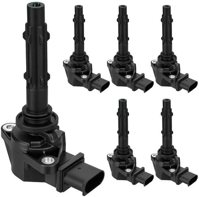 Main image of UF535 Pack of 6 Ignition Coil Packs Fit For 2006-2014 Mercedes-Benz C250 C300 C350 CL550 CLK350 CLS550 E300 Dodge Sprinter C1691 UF-585 5C1748