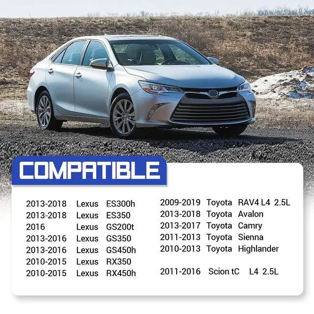 Alt view image 2 of 7 - 926-818 Air Conditioning Compressor Flow Sensor for Toyota Camry Avalon Sienna Highlander RAV4/Lexus ES300h ES350 GS200t GS350 GS450h RX350 RX450h/Scion tC