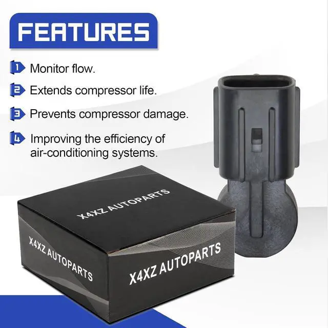 Alt view image 5 of 7 - 926-818 Air Conditioning Compressor Flow Sensor for Toyota Camry Avalon Sienna Highlander RAV4/Lexus ES300h ES350 GS200t GS350 GS450h RX350 RX450h/Scion tC