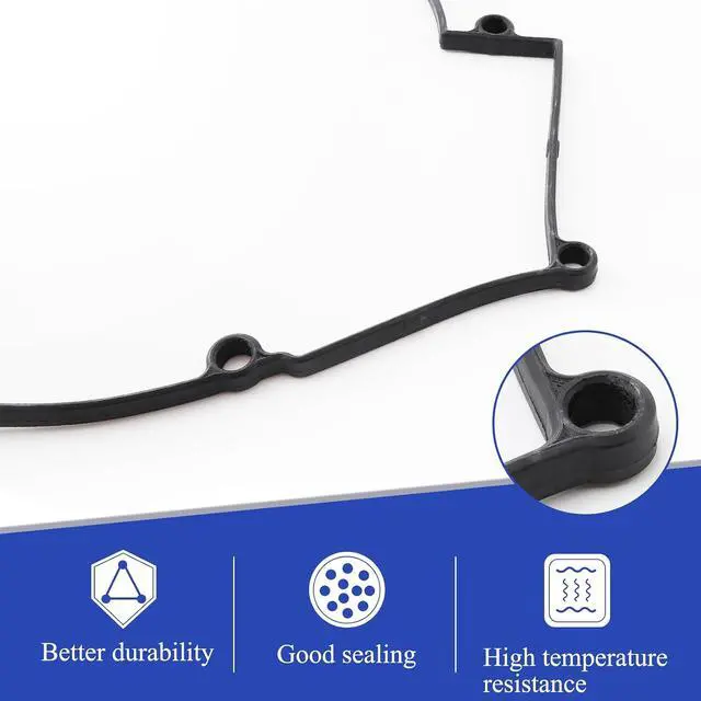 Alt view image 3 of 6 - Valve Cover Gasket with Spark Plug Seals for Hyundai Elantra 03-12/Tiburon 03-08/for Tucson 05-09 for Kia Spectra 04-09/Spectra5 05-09/Sportage 05-10 2244123800 2244323001 (ONLY 2.0L)