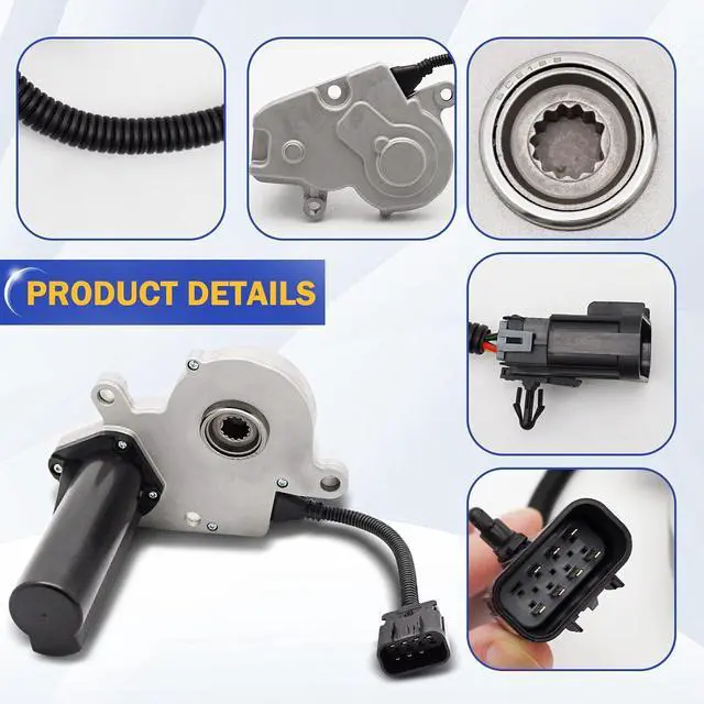Alt view image 6 of 6 - 600-910 Transfer Case Shift Encoder Motor GM 4WD for 2004-2007 Cadillac Escalade ESV EXT Chevy Avalanche 1500 Silverado 1500 2500 HD Classic 2006-2010 Dodge Ram 1500