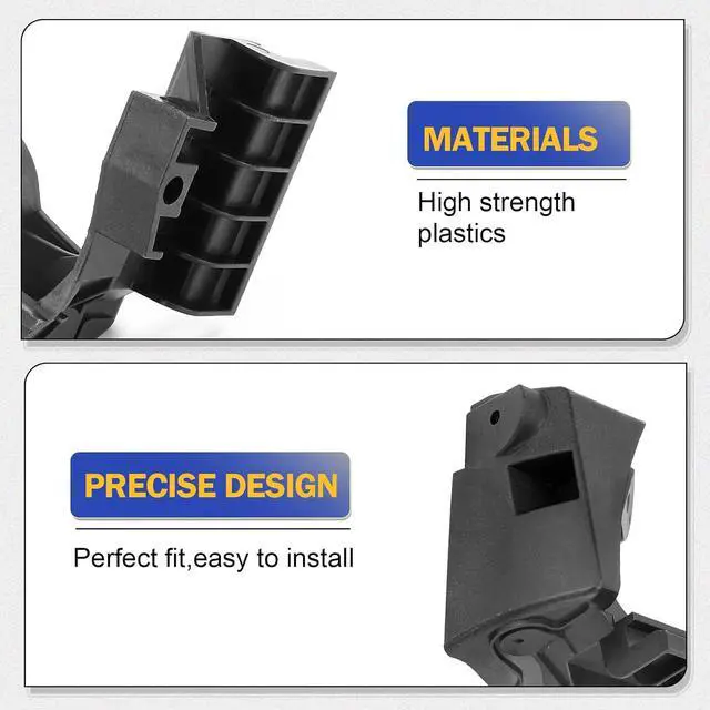 Alt view image 5 of 7 - 1 Pair GMT800 GMT801 Driver & Passenger Door Arm Rest Bracket for GM 1999-2006 Truck or Suburban Chevy Front Door Arm Rest Bracket Replacement (OEM# GMT820 GMT830)