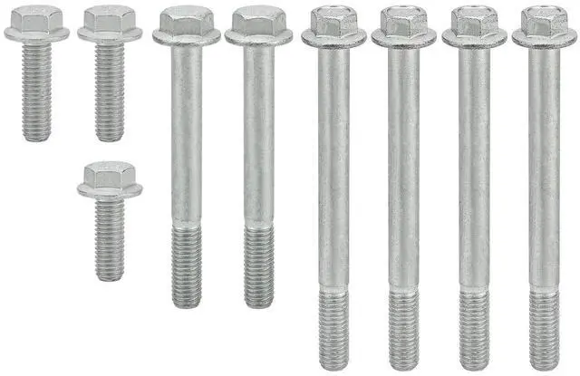 Main image of 551221 Alternator & Power Steering Bracket Bolt Kit for LS Truck GM Engines 1999-2014 Silverado, Tahoe, Suburban, etc - GM Bracket Replaces# 12554030