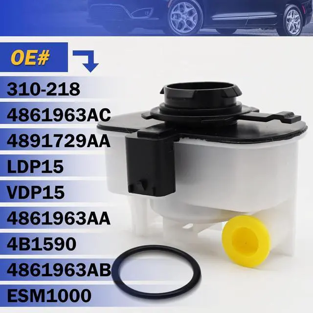 Alt view image 4 of 6 - 310-218 Evaporative EVAP Emissions System Leak Detection Pump for Dodge Journey Avenger Ram 2500 3500 Jeep Grand Cherokee Commander Chrysler 200 Sebring