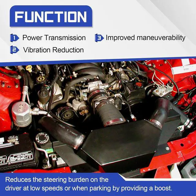 Alt view image 4 of 7 - 12559885 Steel Power Steering Pump Pulley for 1998-2002 Chevrolet Camaro LS1 Motor 1998-2002 Pontiac Firebird LS1 Motor
