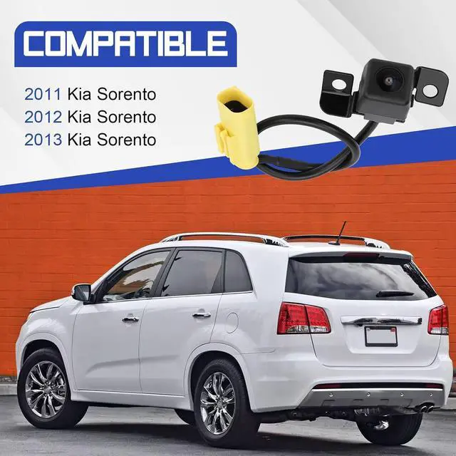 Alt view image 2 of 7 - 95760-2P202 Backup Camera Rear View Camera Compatible with 2011 2012 2013 Kia Sorento, Park Assist Camera Replaces# 592-267, 957602P000, 957602P201