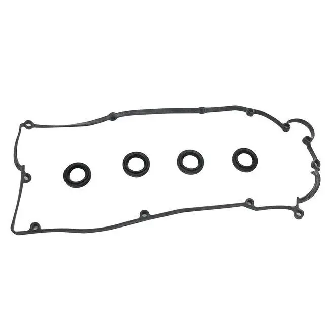 Alt view image 2 of 4 - Valve Cover Gasket with Spark Plug Seals for 2006-2011 Hyundai Accent Kia Rio Rio5 1.6L 2244126801 2244323001
