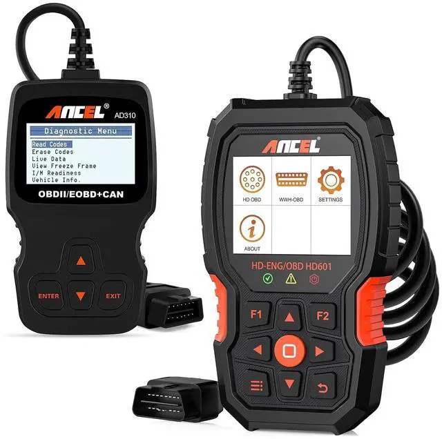 Main image of HD601 with AD310 Code Reader Full System Heavy Duty Truck Scanner