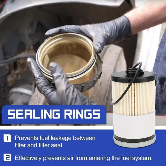 Alt view image 5 of 7 - FS20313 Fuel Filter for Volvo D11 D13 D13TC, Water Separator for Mack MP7 MP8 MP8HE Replace# 24009059 24009058